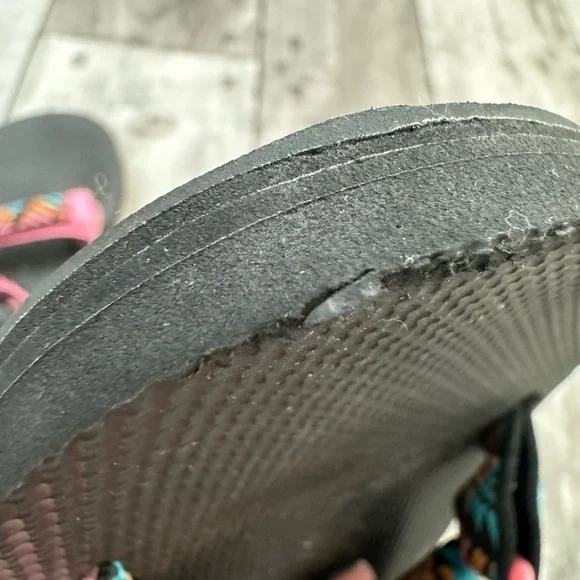 Tevas Original Universal Sandals Pink Black Blue Orange Women’s 9 - Picture 9 of 9